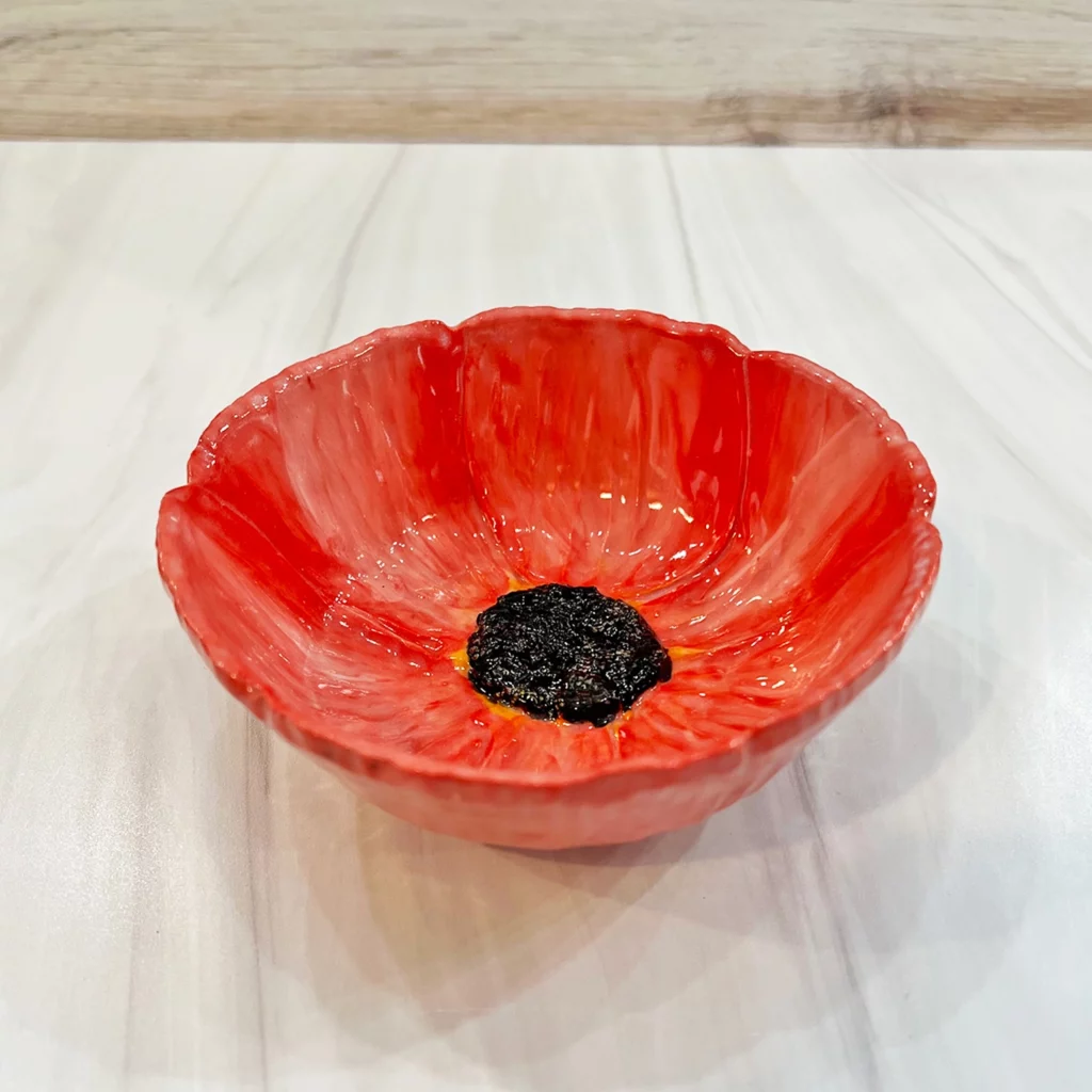 Pink Poppy Bowl